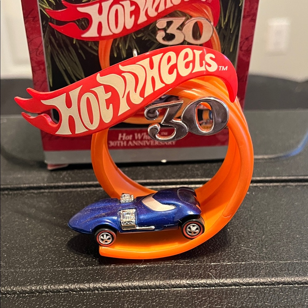 Hot Wheels ornament christmas 30th anniversary Hallmark keepsake